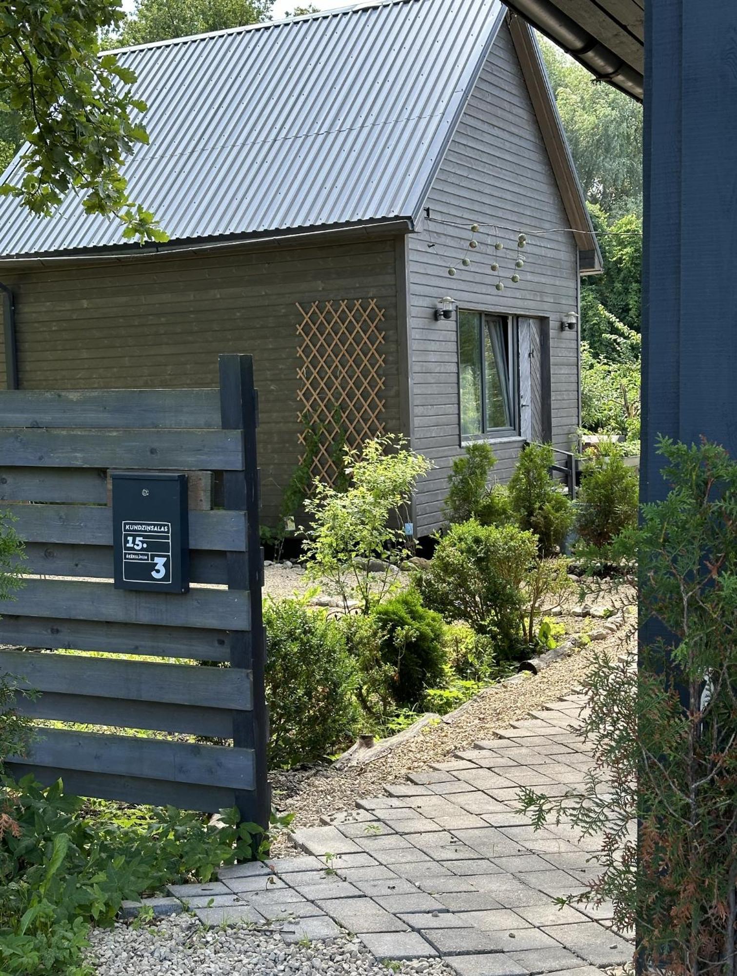 Вілла Amazing Little House On An Island With Garden Рига Екстер'єр фото